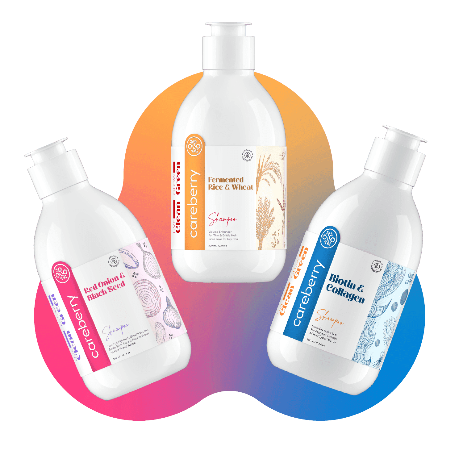 Combo of Shampoo 300ml each