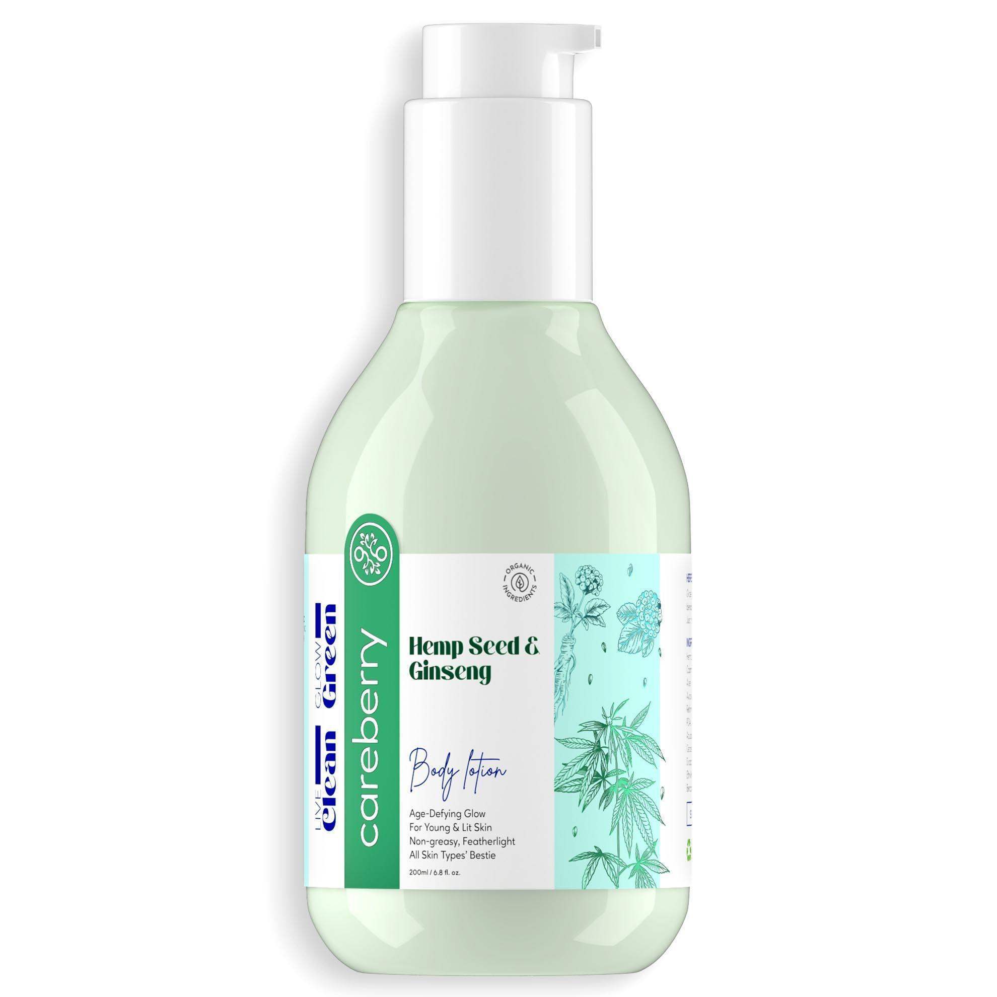 hemp body lotion