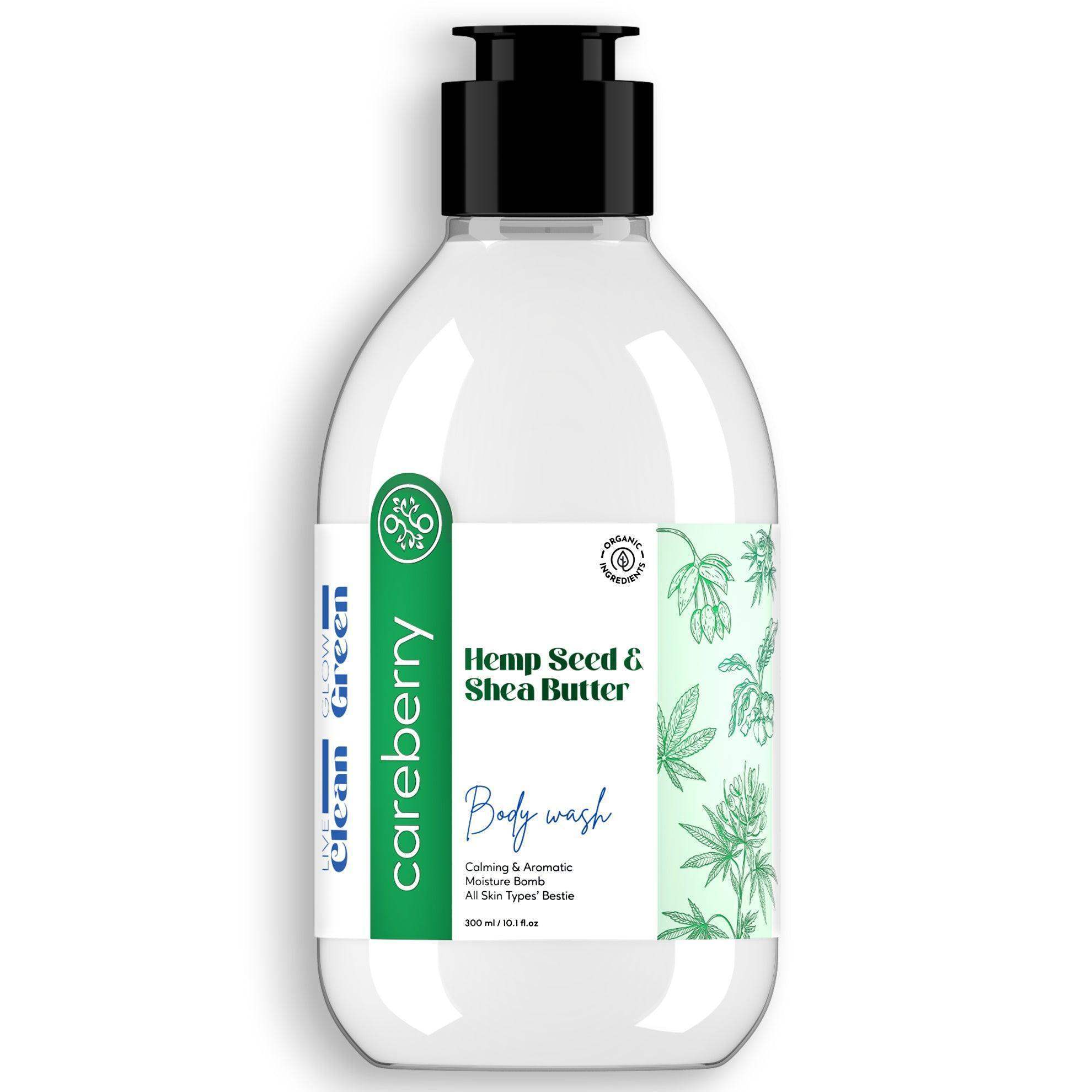 Hemp Seed & Shea Butter Calming Body Wash - Careberry