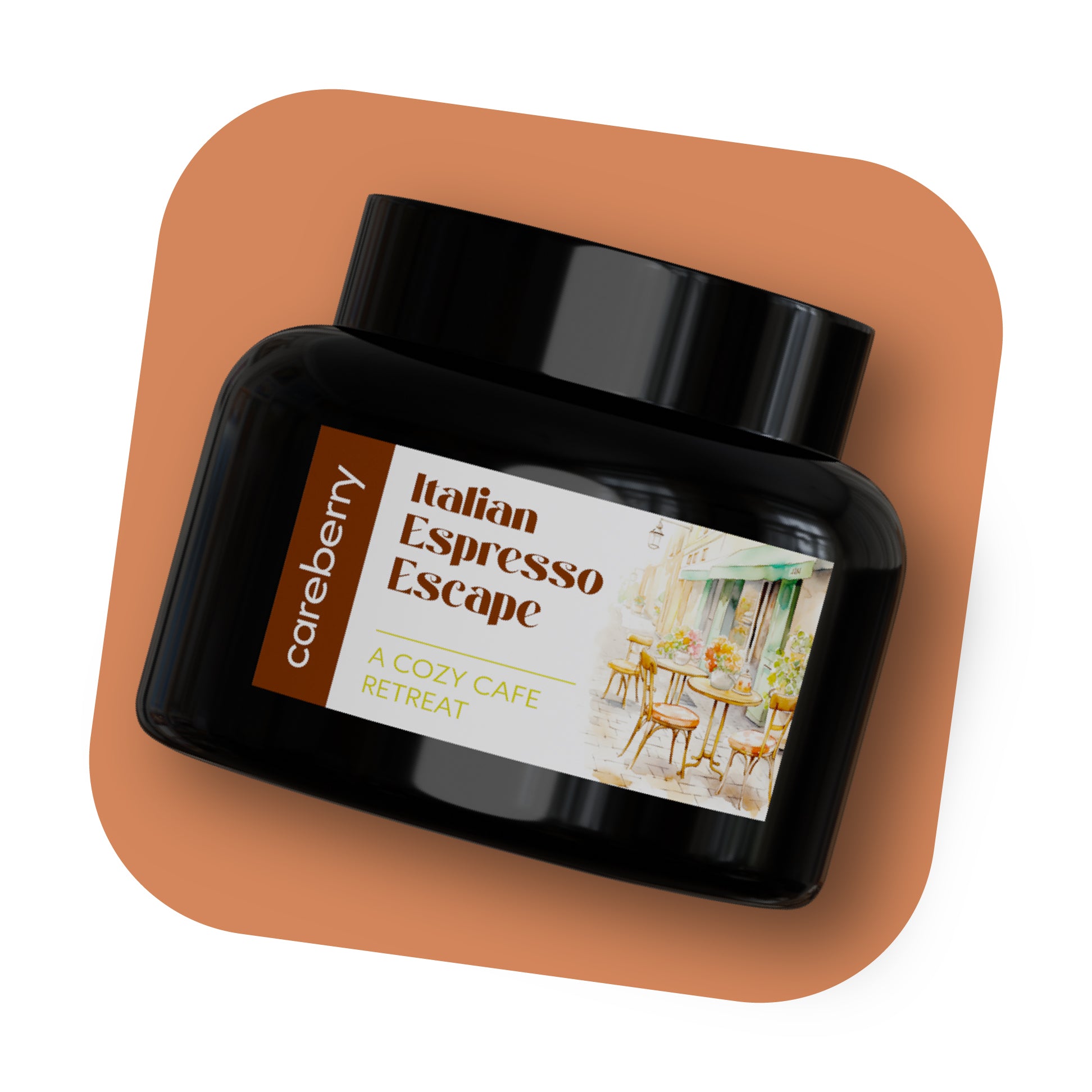 Careberry's Italian Espresso Escape Candle 150g