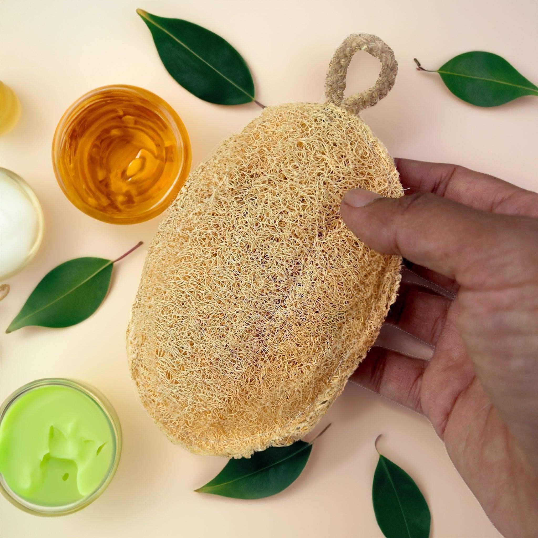 Earth Embrace Exfoliating Natural Loofah - Careberry