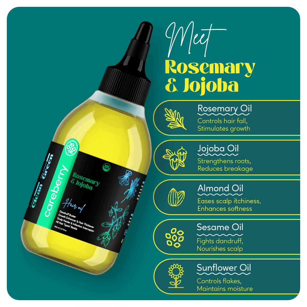 rosemary and jojoba oil for scalp