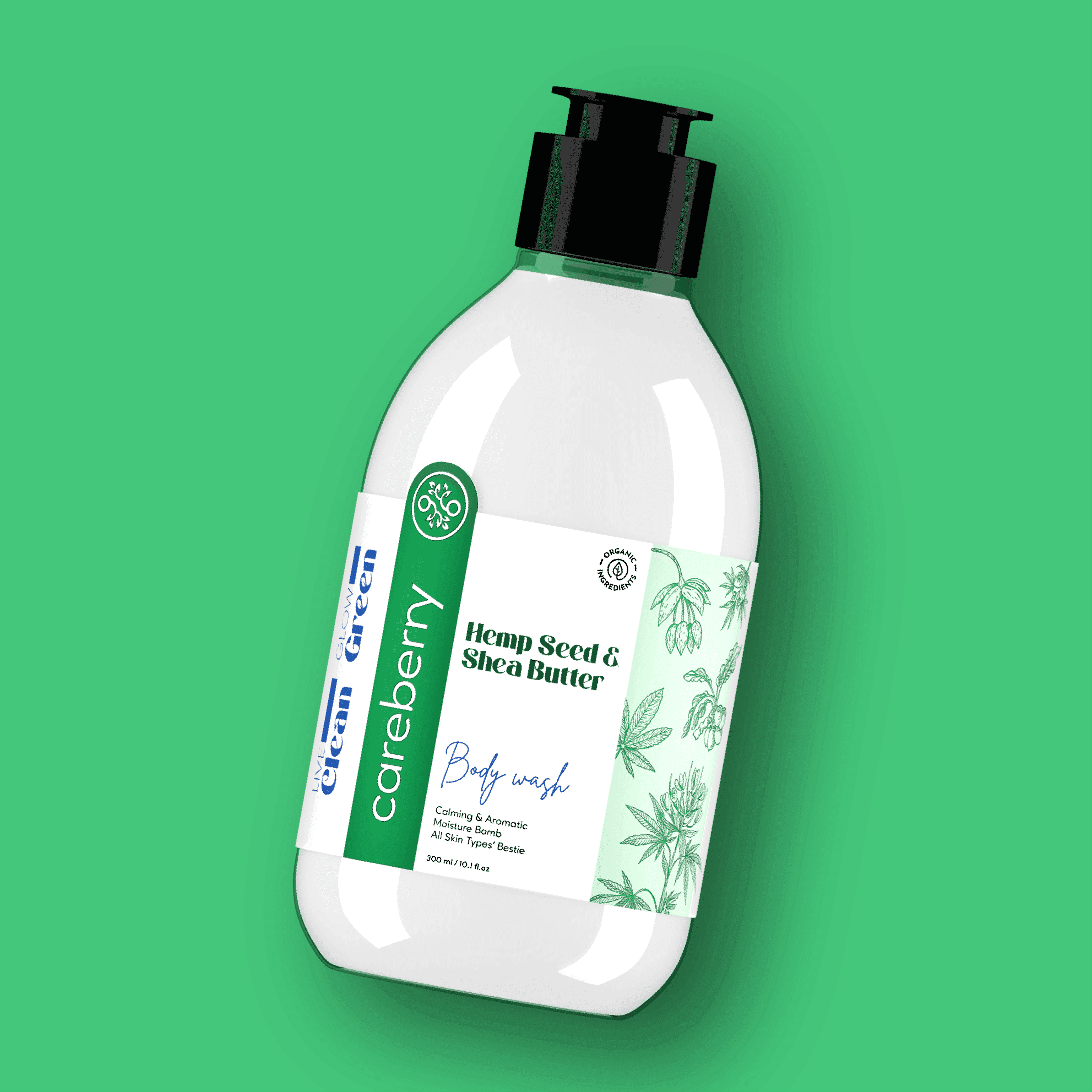 hemp seed oil body wash