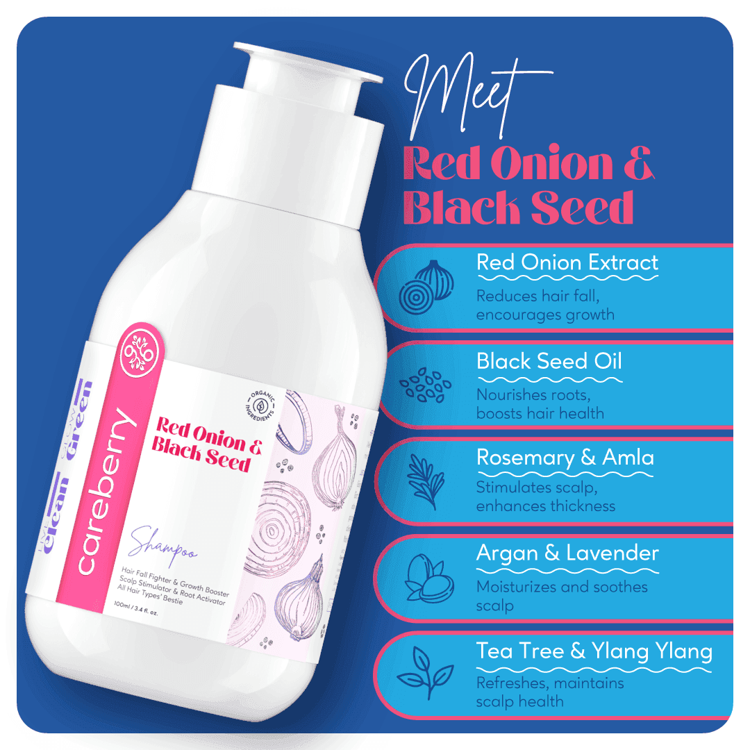 red onion black seed anti dandruff shampoo