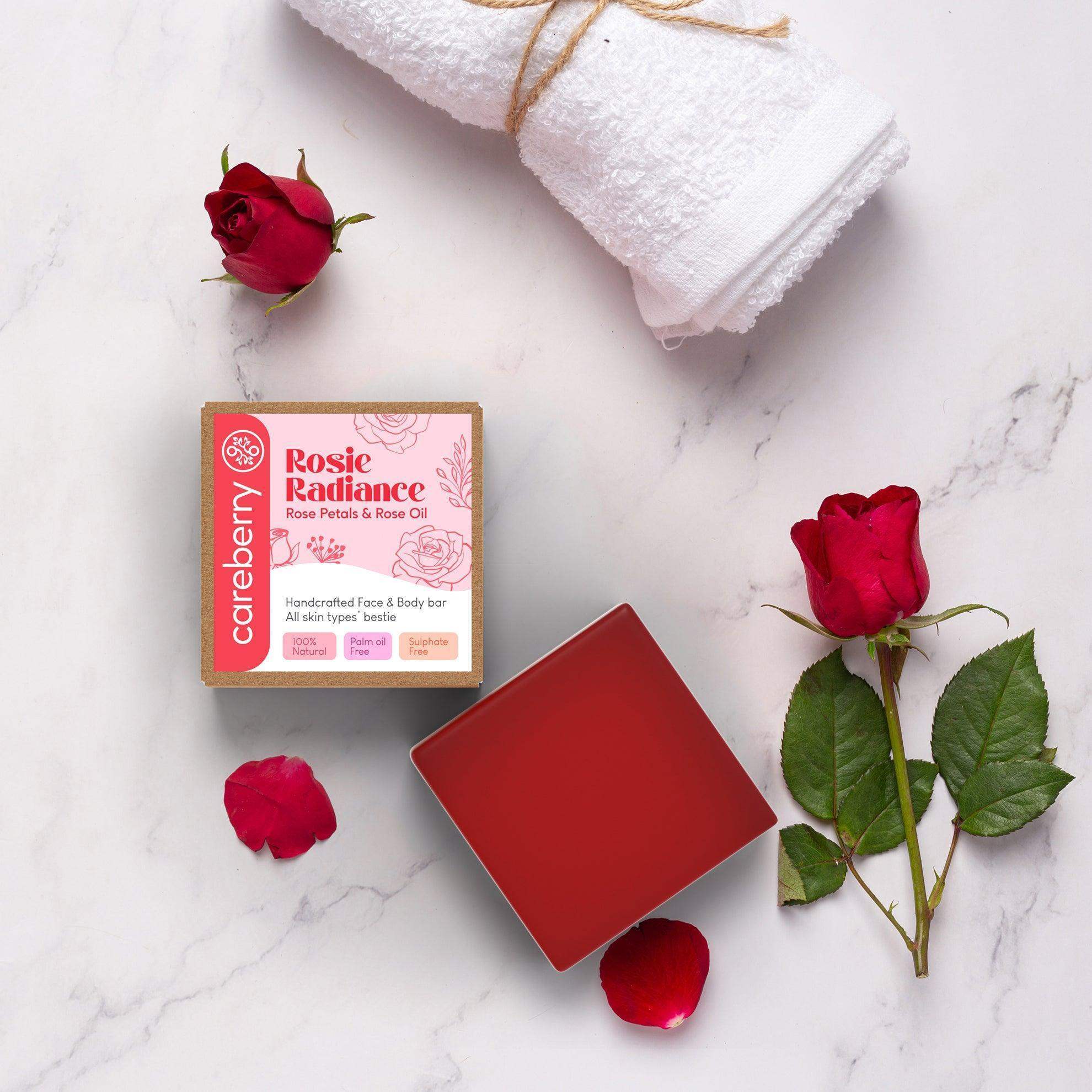 Rose Petals & Rose Oil Face & Body Bar