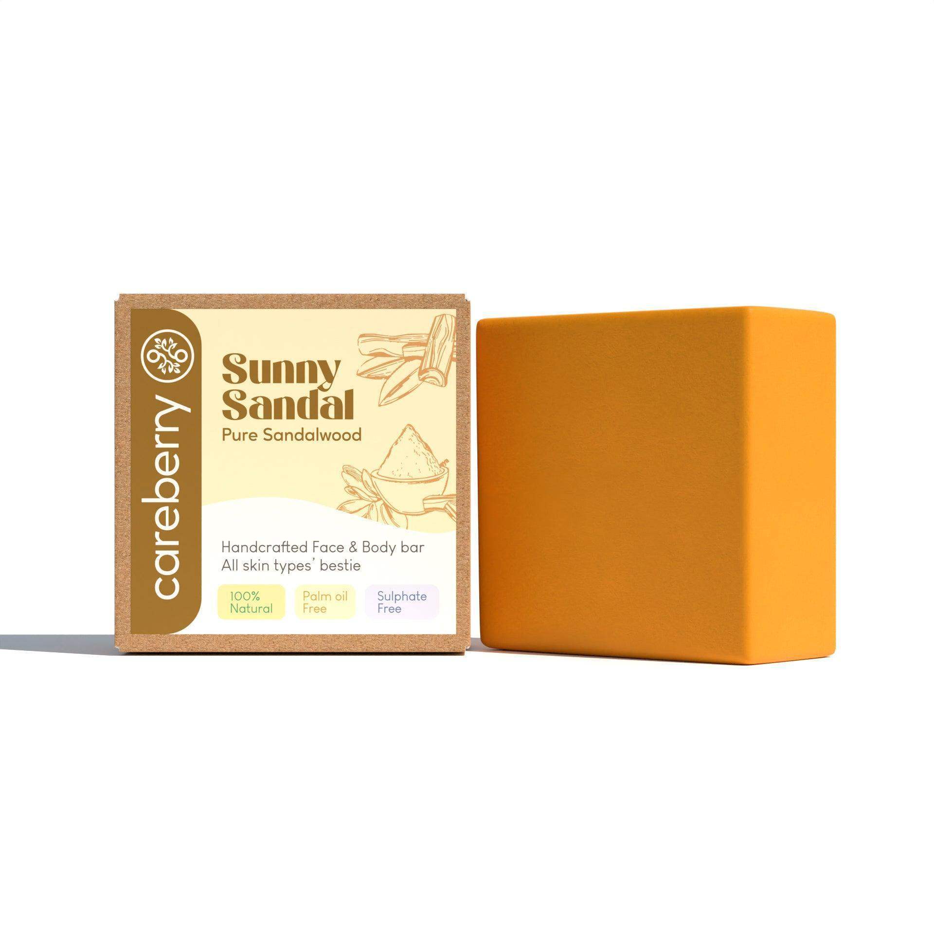 Natural sandal soap